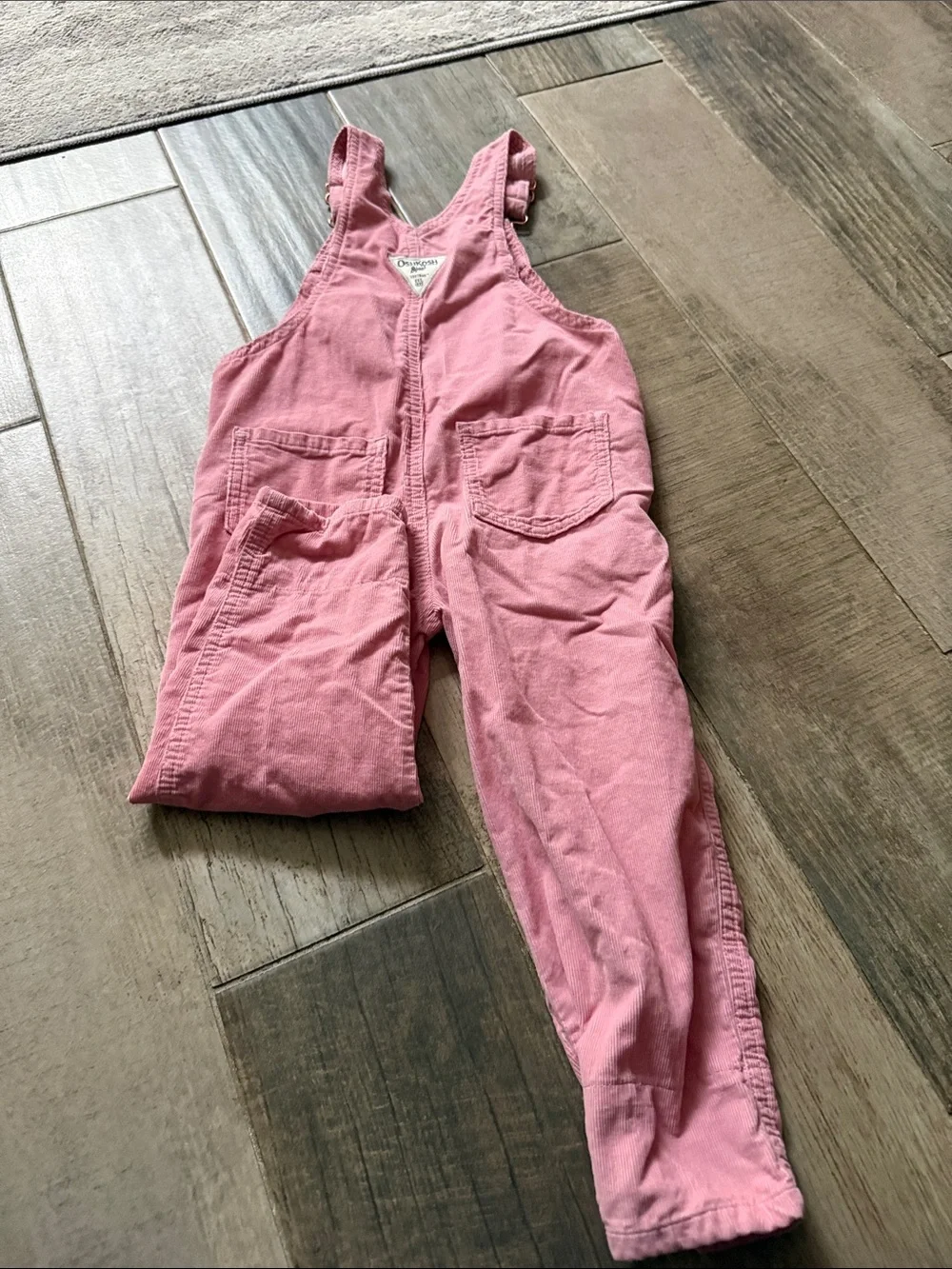 OshKosh B'gosh Pink Corduroy Overalls
